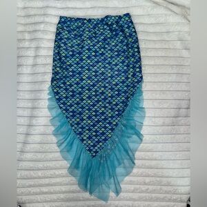 Wonder Nation Aqua and Blue Mermaid Skirt